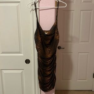 PRINCESS POLLY ANIMAL PRINT PARTY DRESS